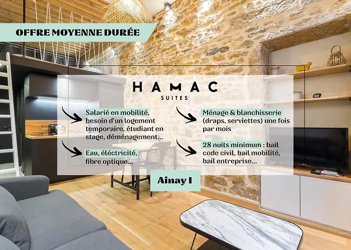Hamac - Ainay 1 - Hyper Centre - 2 Personnes アパート *
